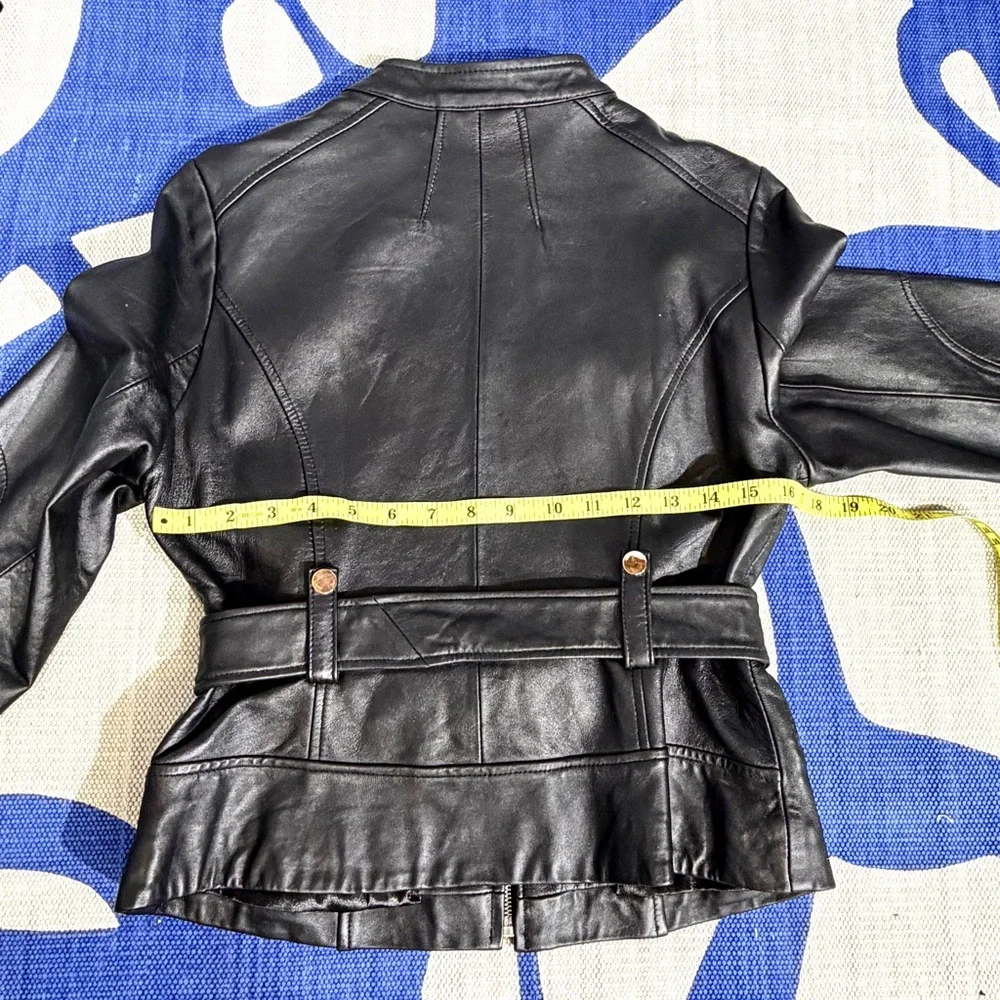 Arden B Moto Leather Jacket - Picture 13 of 16